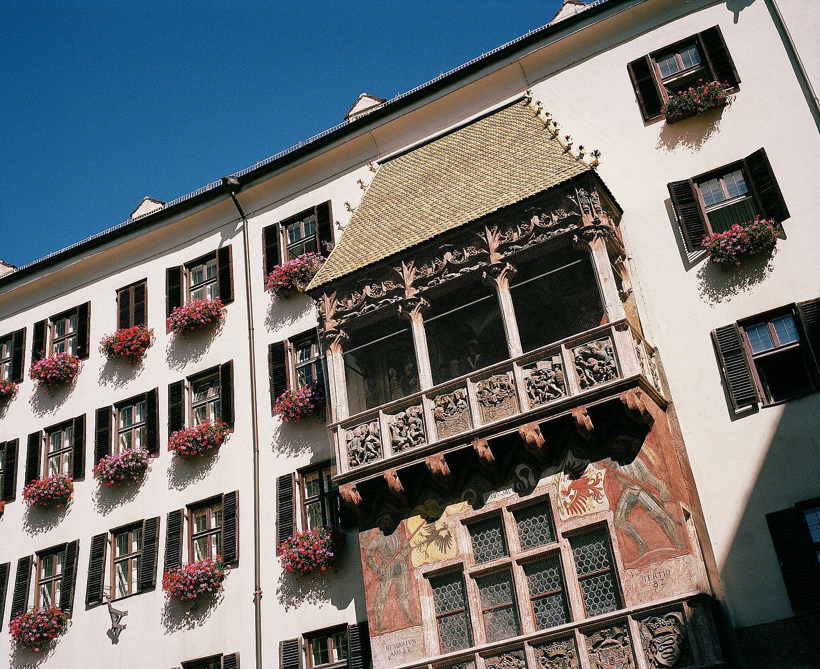 Olympische hoofdstad Innsbruck (gouden dak)